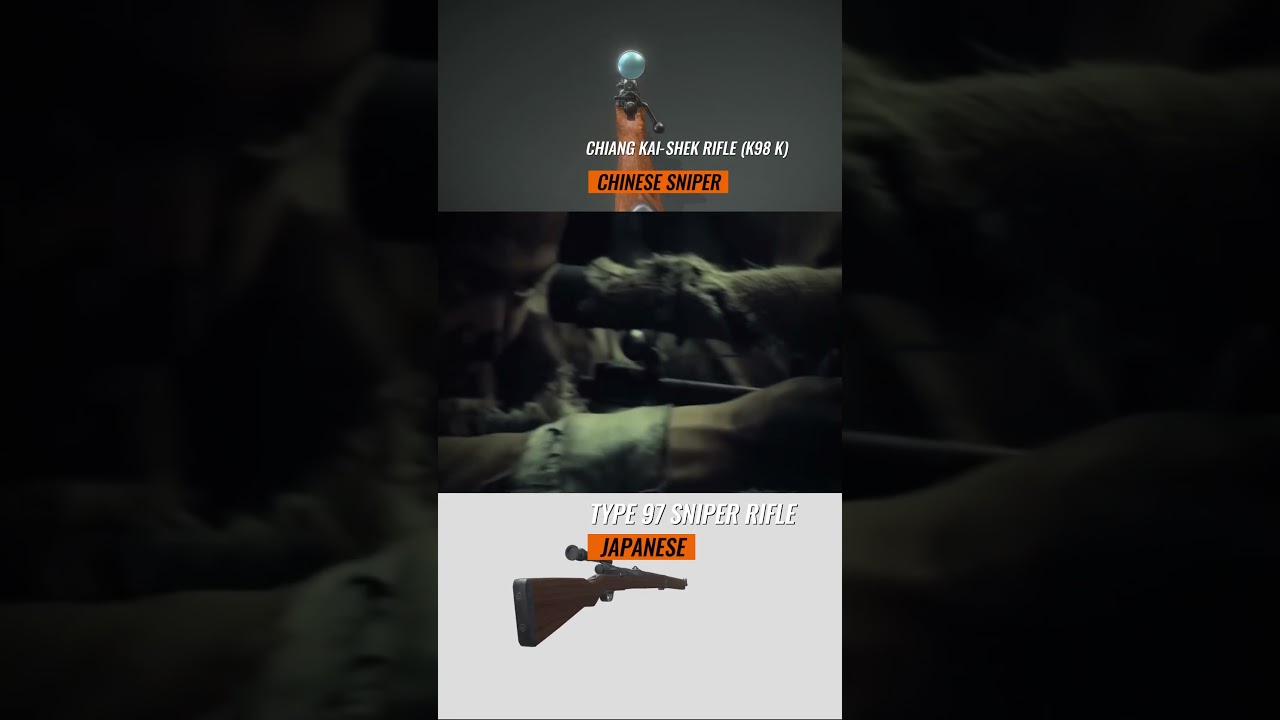 Sniper Battle Chinese Sniper with Kar 98k VS Japanese Sniper with Type 97 Sniper Rifle  