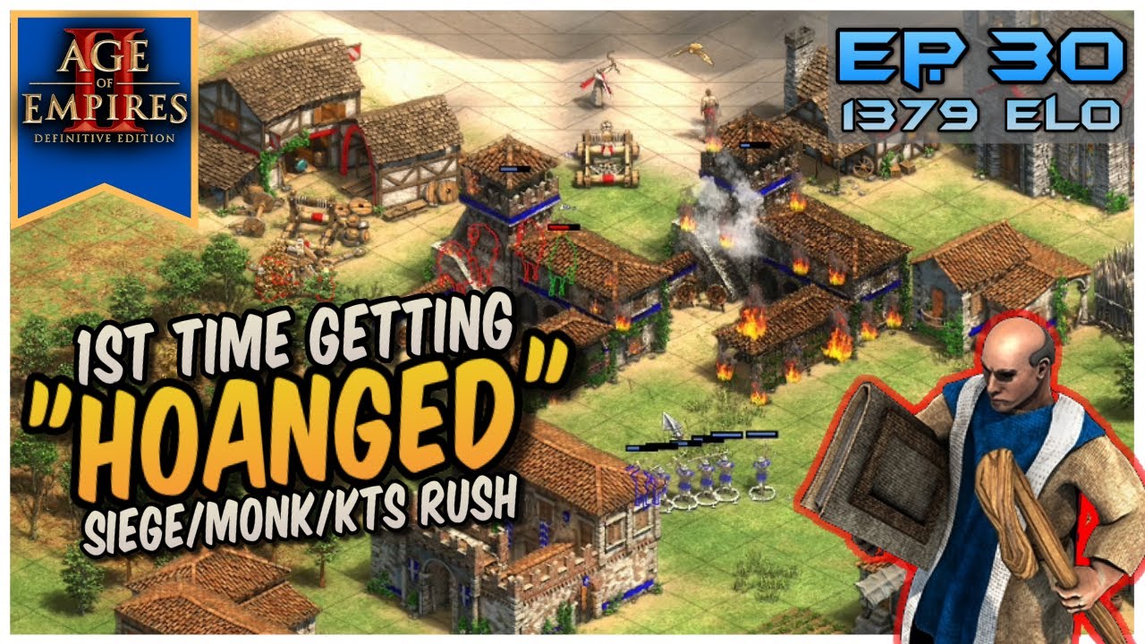 The TERROR of the CELT SIEGE MONK KTS Rush | Byzantines vs Celts | Road to Glory Ep 30 | AoE 2 DE