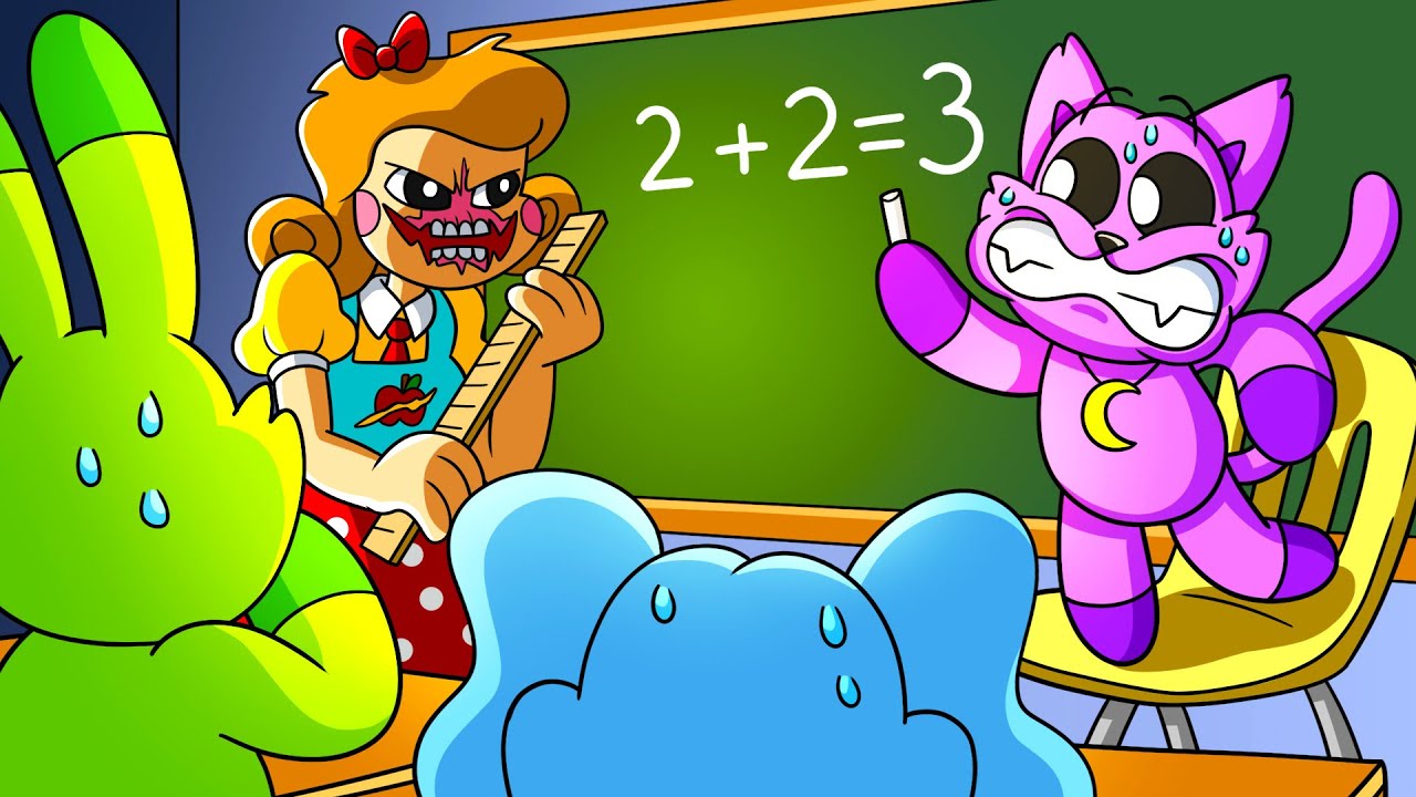 CLASS TIME with MISS DELIGHT?! (Cartoon Animation)