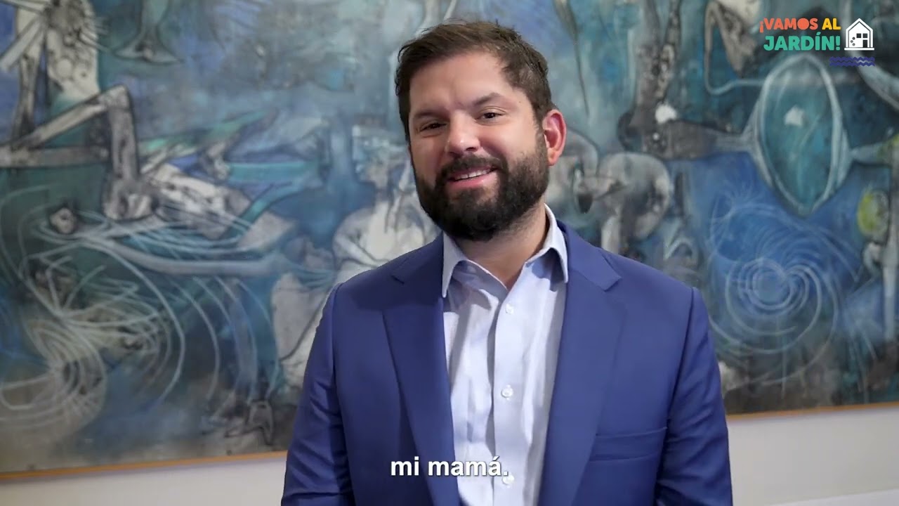 Presidente Gabriel Boric nos cuenta #YoTambi&eacute;nFuiAlJard&iacute;n