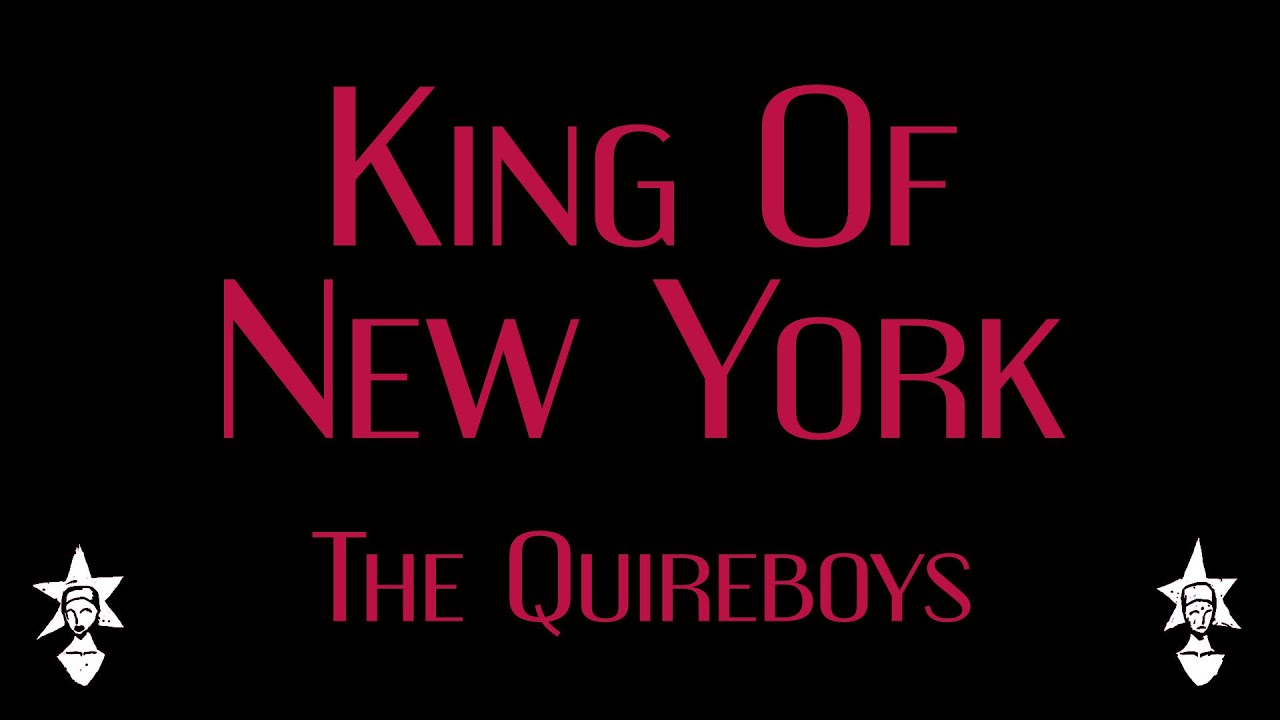 The Quireboys - King of New York - Karaoke