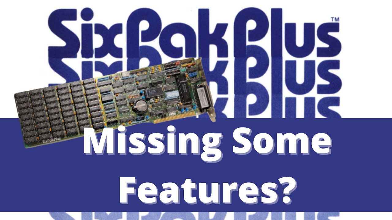 The AST SixPack Plus -- 6 things your retro computer needs to be useful