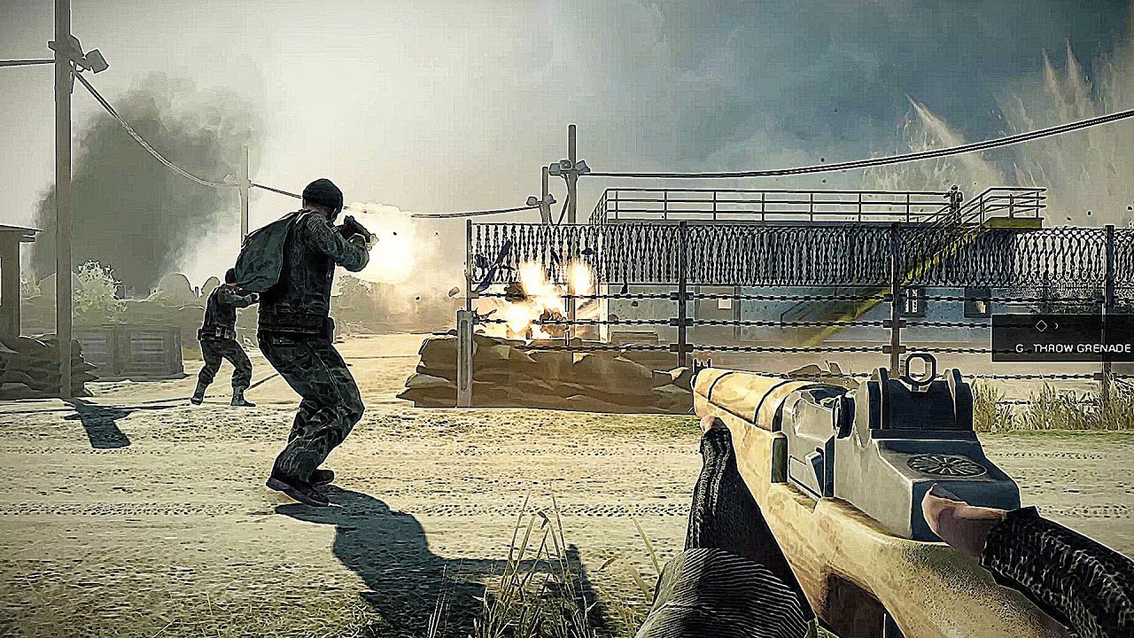 Commando Raid on Secret Japanese Island - Battlefield Bad Company 2