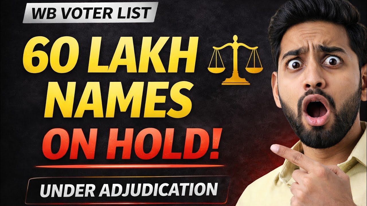 West Bengal SIR Final List 2026 Published | 3 Categories Explained | Check Your Name Now