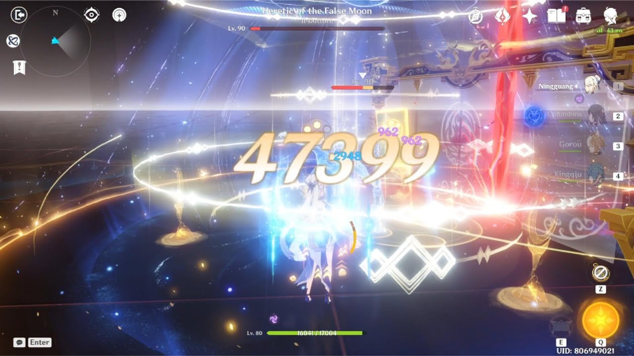 [Genshin Impact] Lunar-Crystallize Ningguang F2P versus Dottore