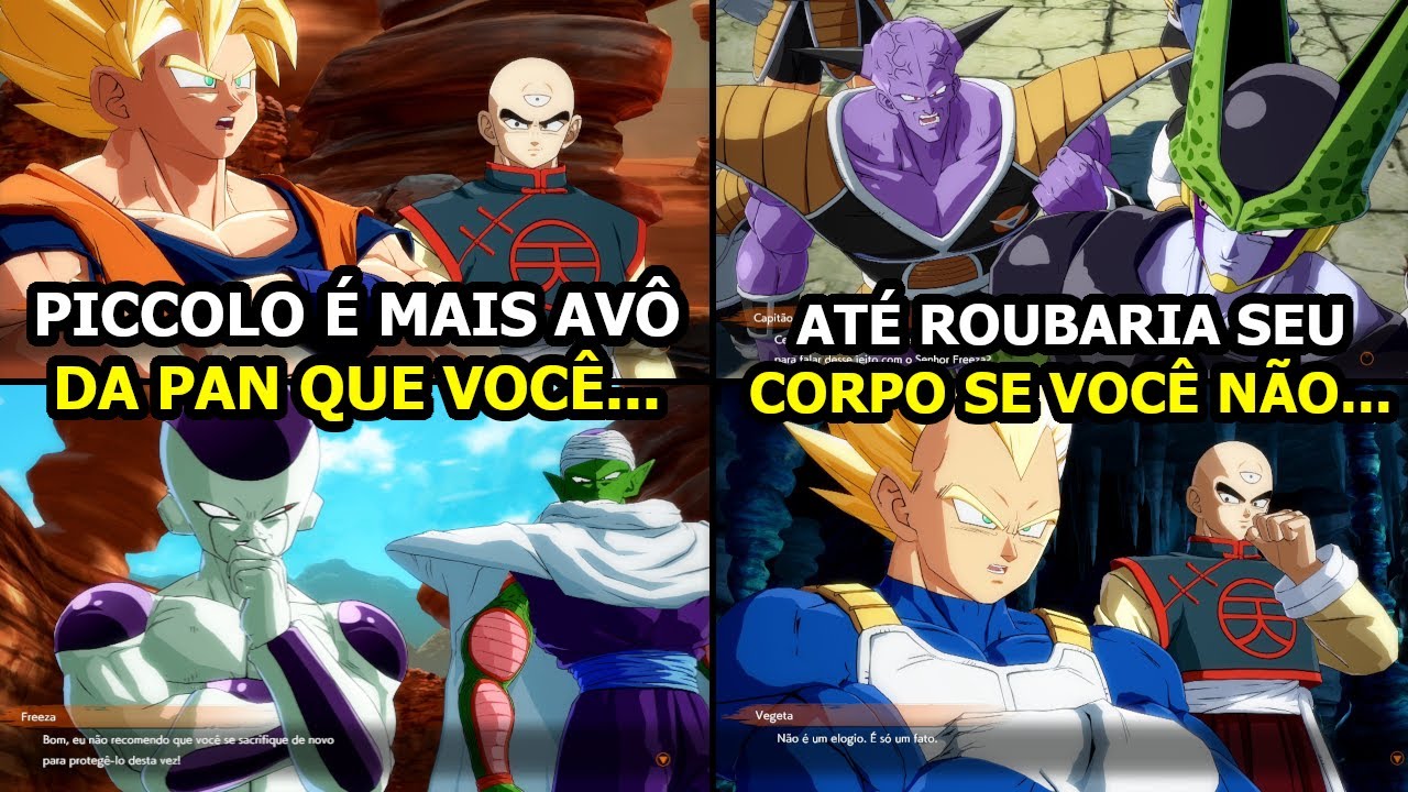 AS MELHORES INTERAÇÕES DE DRAGON BALL FIGHTERZ #5 [PT-BR]