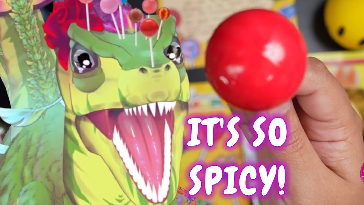 Vtuber's First Time Reaction to Hot Cinnamon Lollipop