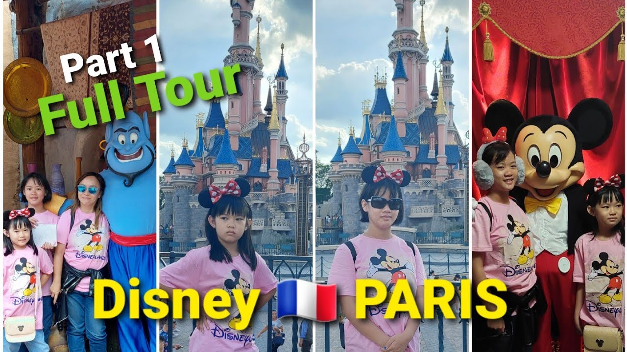 DISNEYLAND  🇨🇵  PARIS FULL TOUR Part 1