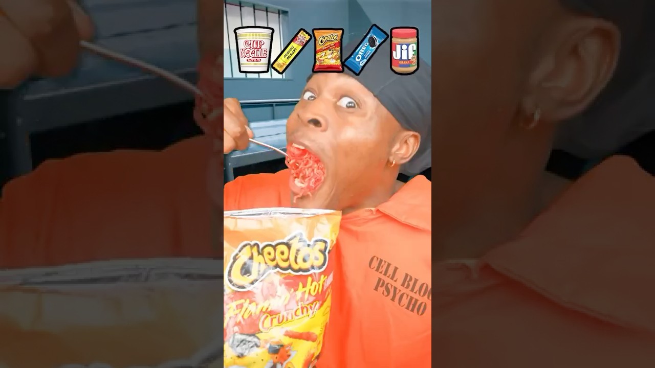 I Went To Jail?! 😭 (Jail Food Hacks ASMR) C: