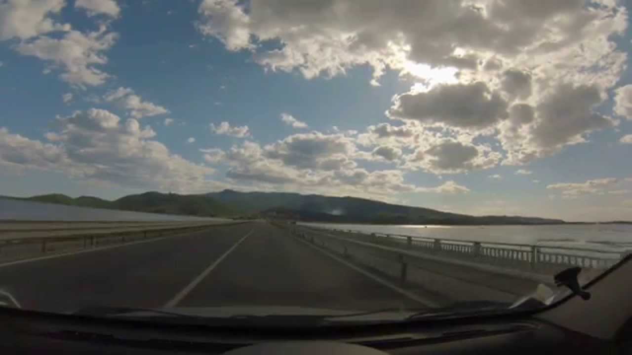 Orbetello (1/3) Laguna di Orbetello da Orbetello all'Argentario