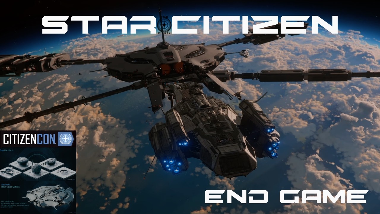End Game | Star Citizen Spaceport Base Building | 8K