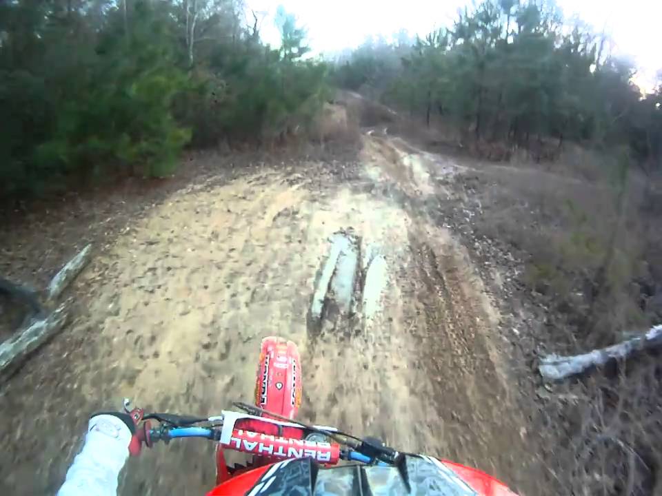 1989 CR125 Trail Riding