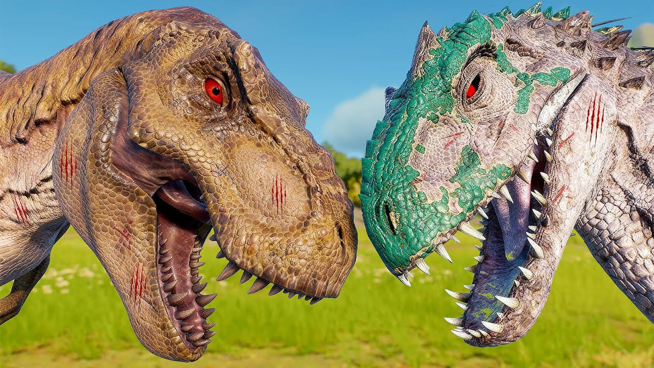 ALL LARGE & MEDIUM DINOSAURS BATTLE ROYALE IN ISLA NUBLAR – JURASSIC WORLD EVOLUTION 3