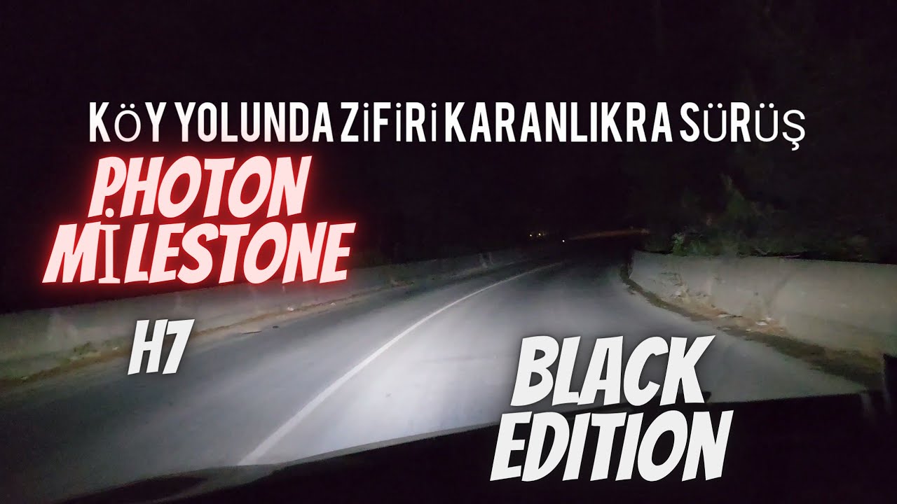 PHOTON BLACK EDİTİON MİLESTONE H7 İNCELEME MEGANE 2