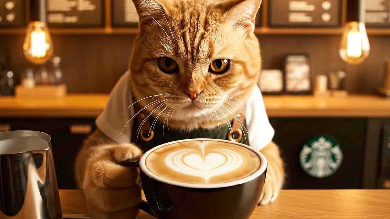 Mama Cat Works at Starbucks and Buys Kittens the Dream Switch! ☕🐱🎮✨ | Cat Family Story
