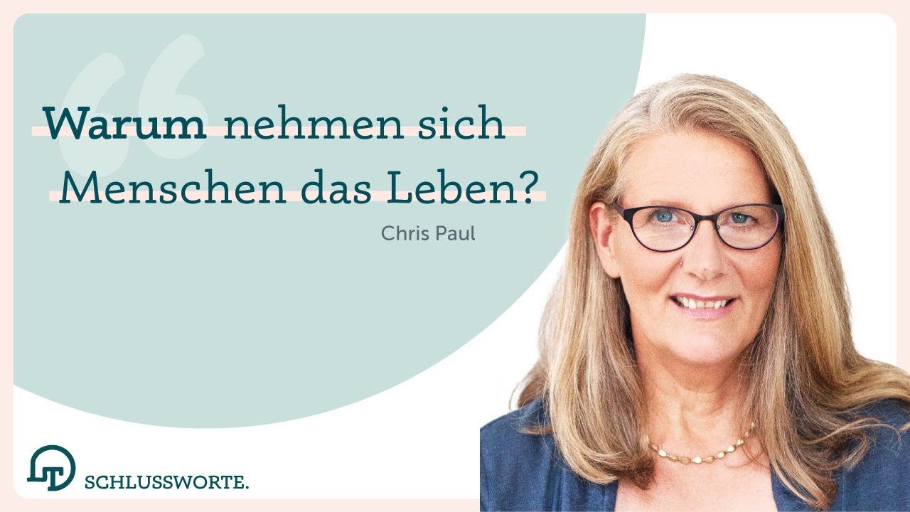 Ein Gespräch mit Deutschlands bekanntester Expertin für Suizidtrauer: Chris Paul.