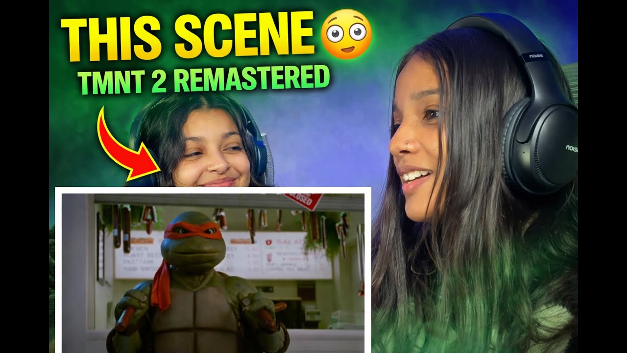 TMNT 2 REMASTERED – FIRST TIME WATCHING REACTION! 🐢🔥