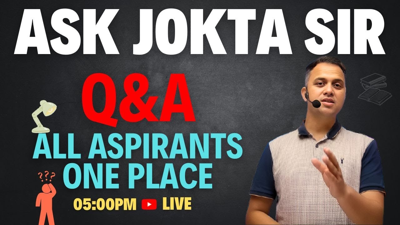 ASK JOKTA SIR || QNA || FOR ALL ASPIRANTS #mandi #dharamshala #shimla #joktaacademy  #hpnews #live