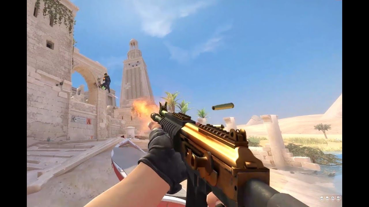 Fully Golden Top Galil? Galil AR Amber Fade (Fully Golden Top Pattern) In-game Demo