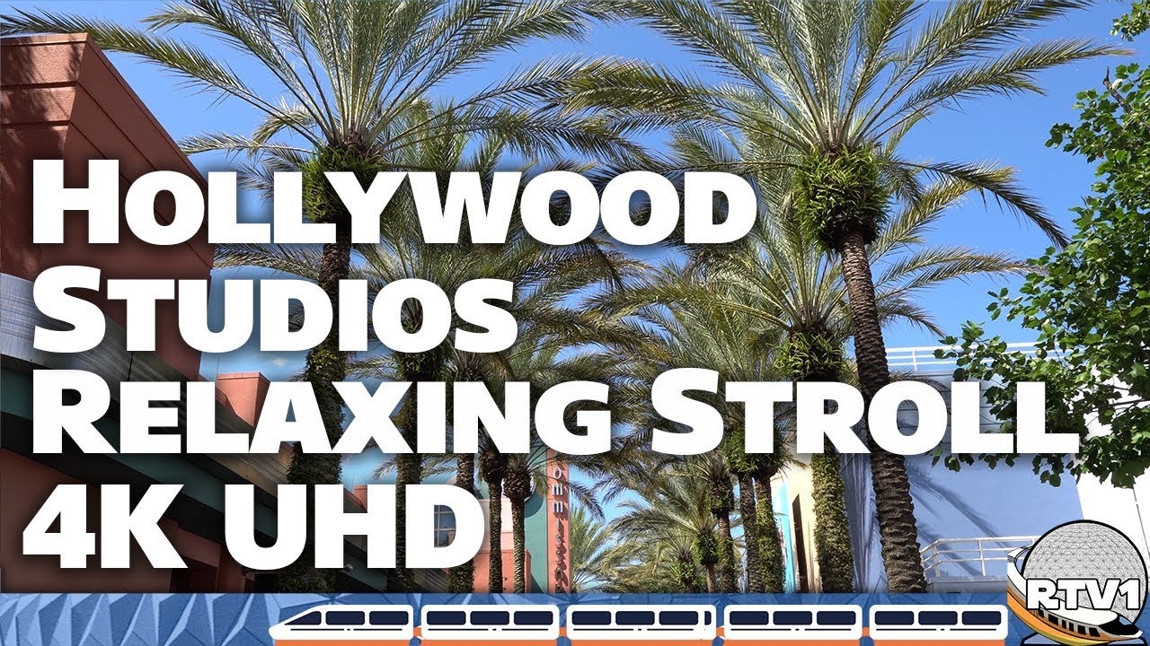 Disney's Hollywood Studios - Random Relaxing Stroll 2018 - 4K UHD