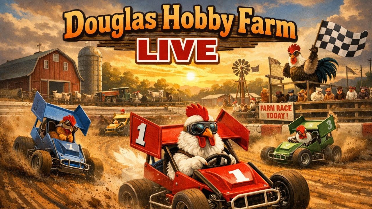 🌞 Douglas Hobby Farm LIVE Cam 🐔