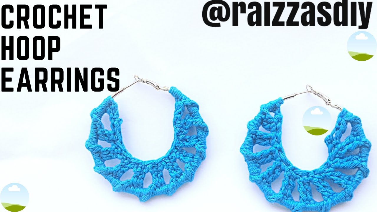 DIY facile | Belles Boucles d'oreilles au crochet | Raizzasdiy