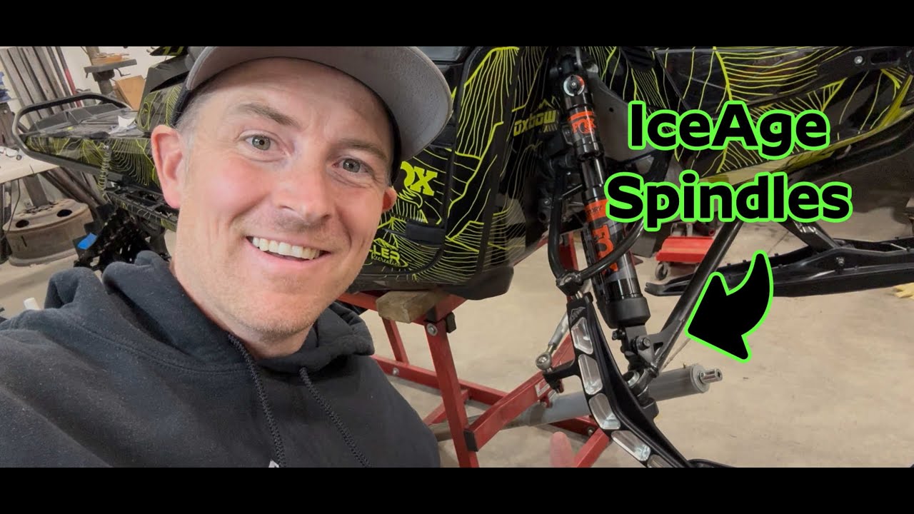 Installing IceAge Spindles on My Ski-Doo Summit