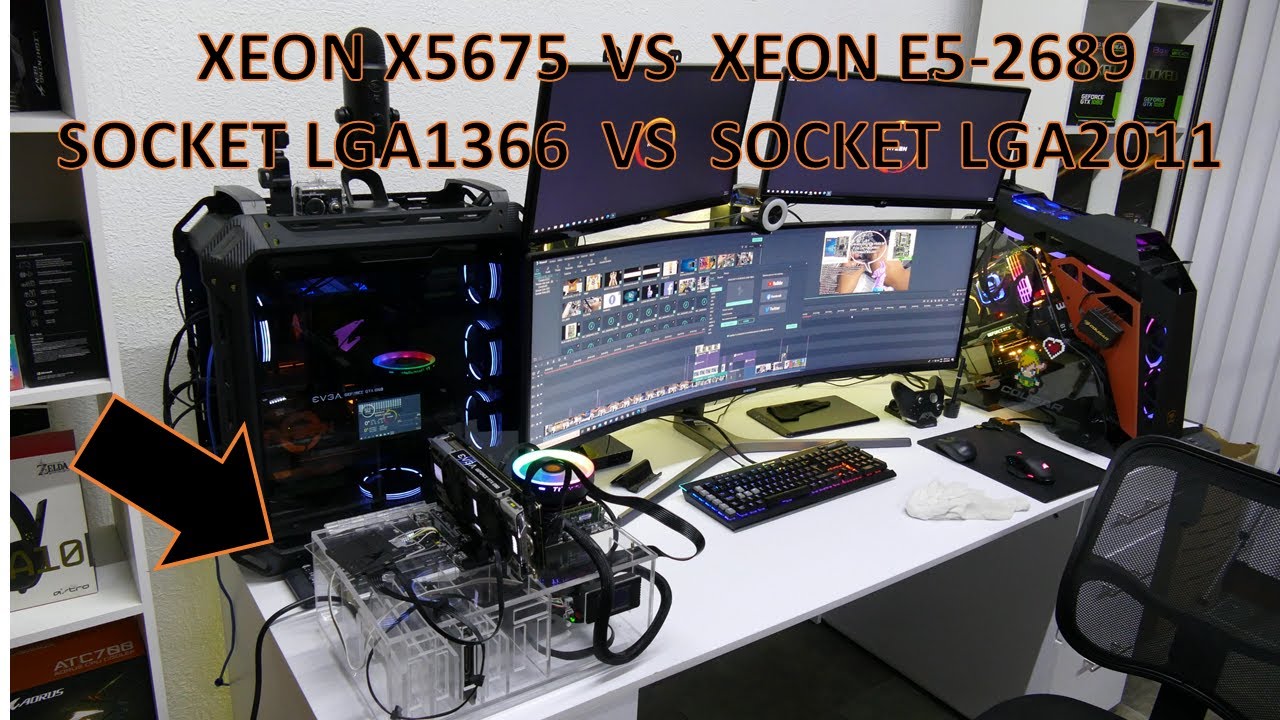 KIT CHINO XEON X5675 VS KIT CHINO XEON E5 2689