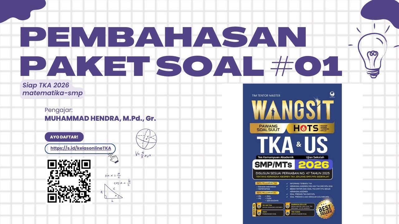 PEMBAHASAN PAKET SOAL 01 - PART #04