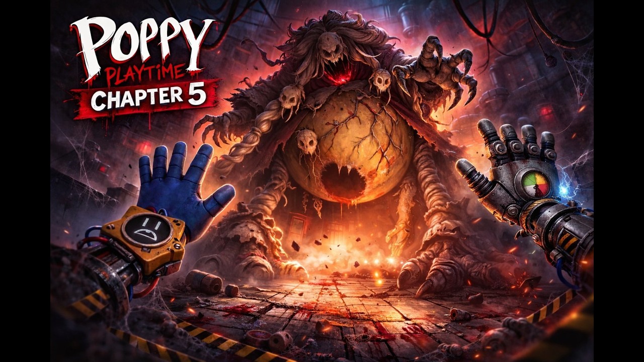 Меня чуть не сьел Чам в Poppy Playtime Chapter 5 #2