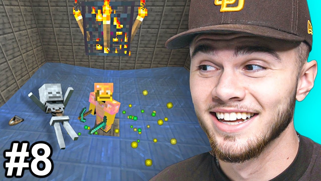 Dylan Plays Minecraft: #8 - Skeleton XP Farm