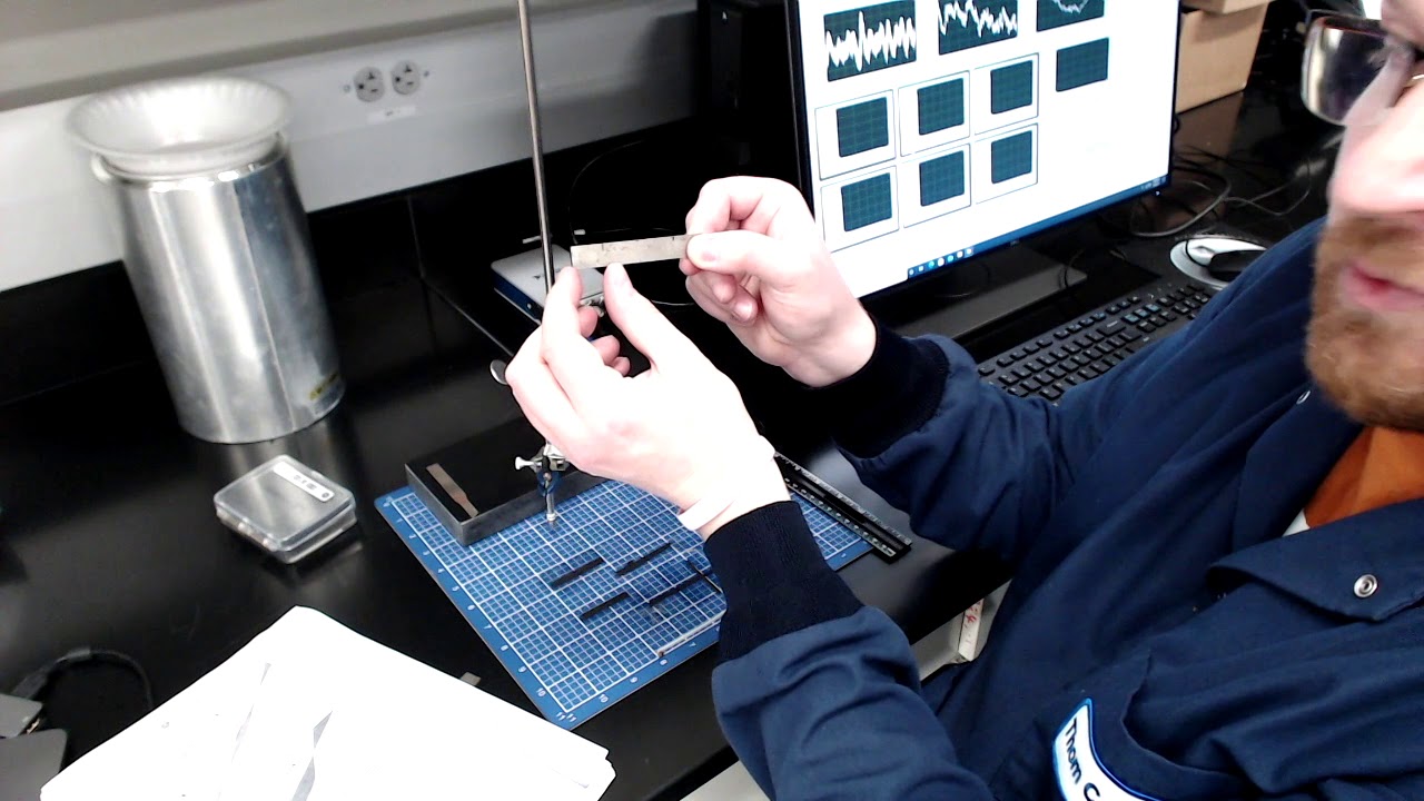MSE 407 S21 Steel Lab - Impulse Excitation Testing
