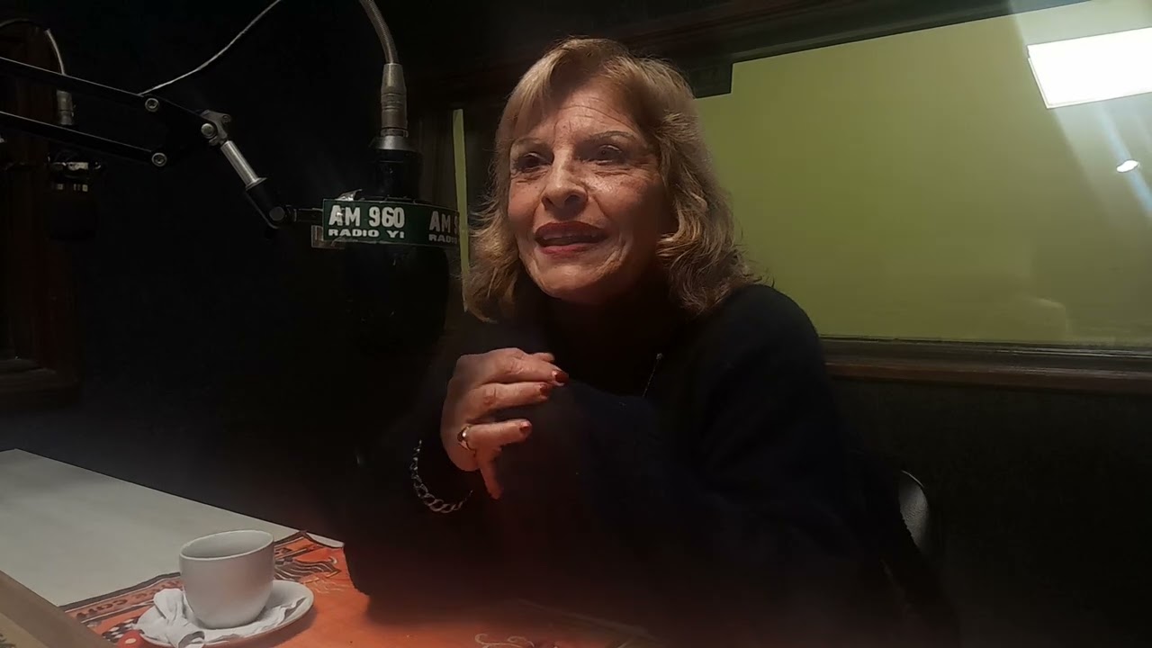 Maestra Hellias Scaffo                         Hablando de su papá Prf. Carlos Scaffo