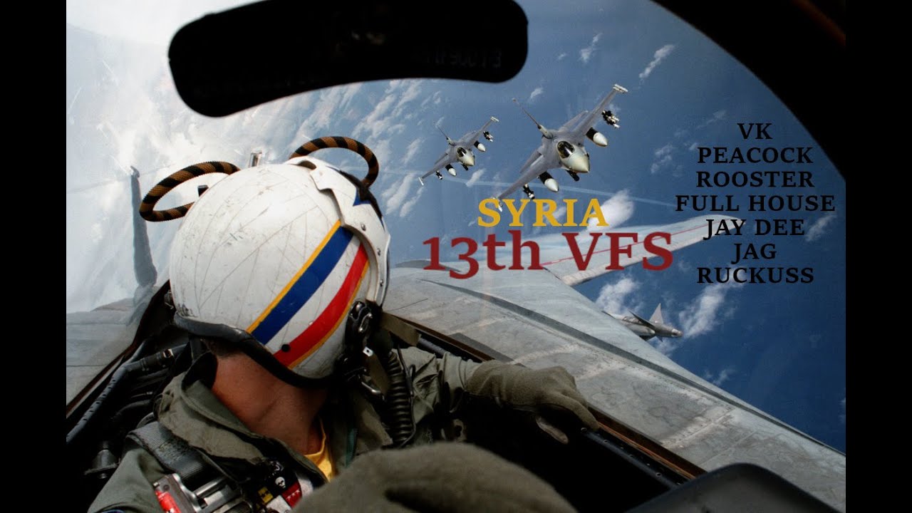 DCS 13th VFS Mission Over Syria