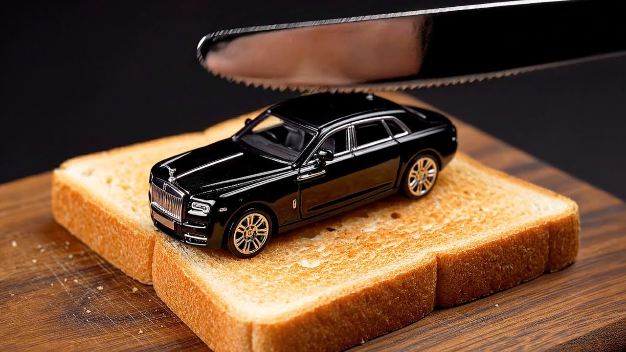 ASMR Toast Spreads 🧈 Even a Rolls-Royce on Toast