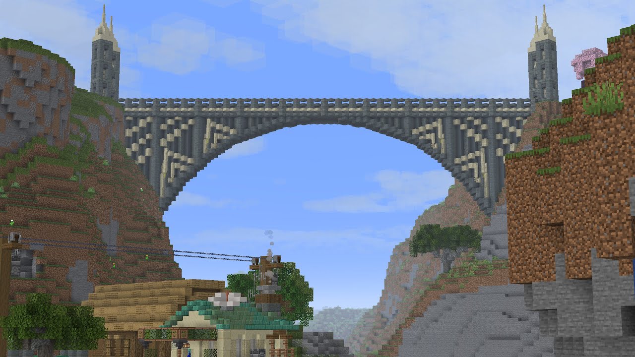 Minecraft Art Deco Bridge