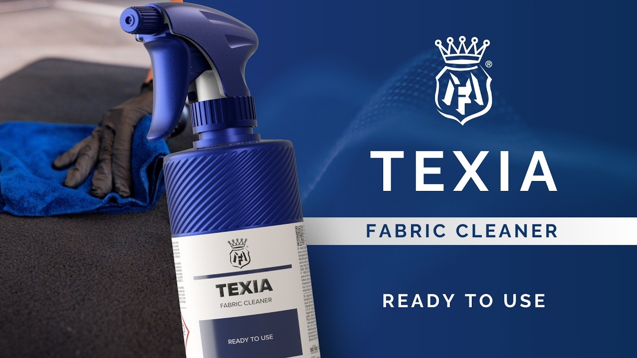TEXIA: the RTU fabric cleaner for fast, professional interventions