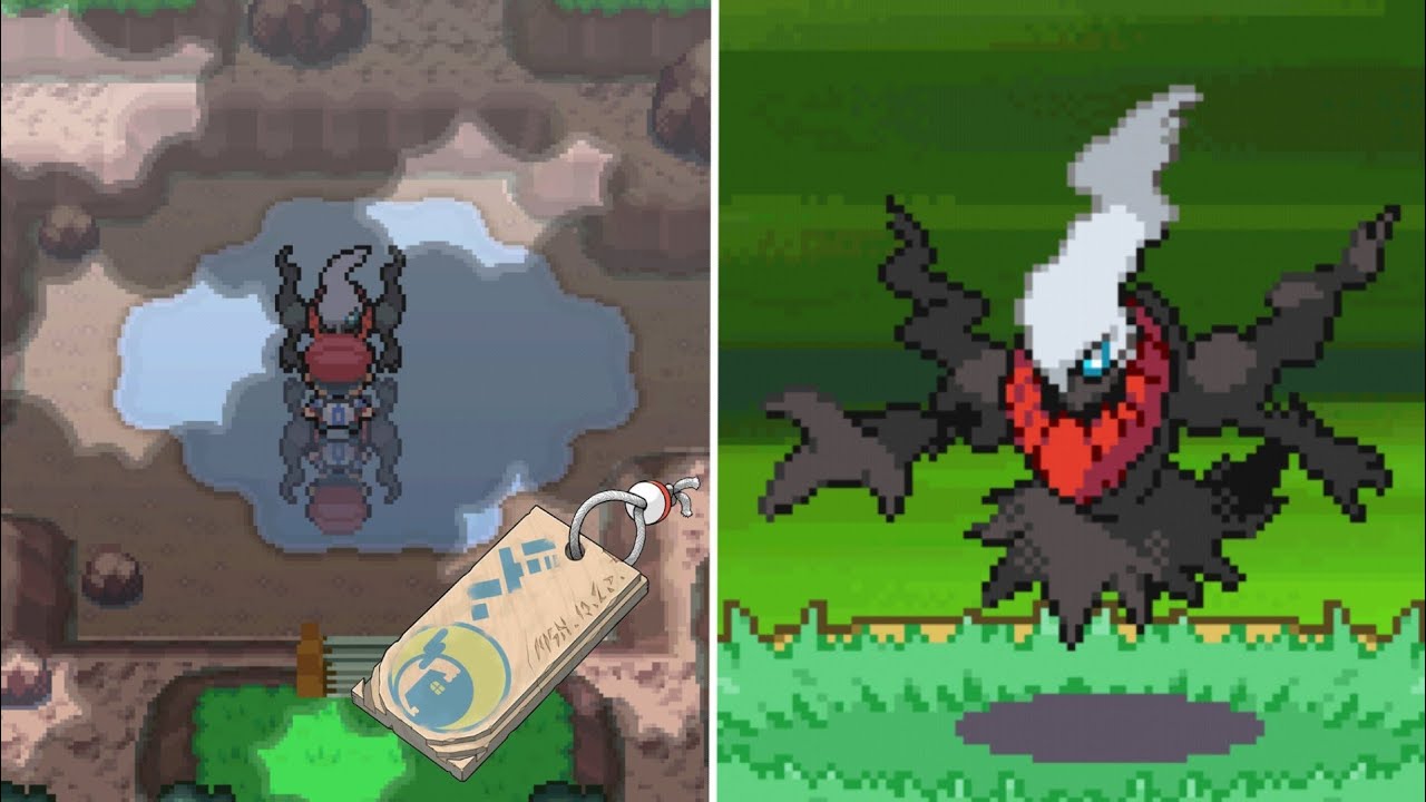 Cheat evento para capturar a Darkrai (Carné socio) Pokémon Platino