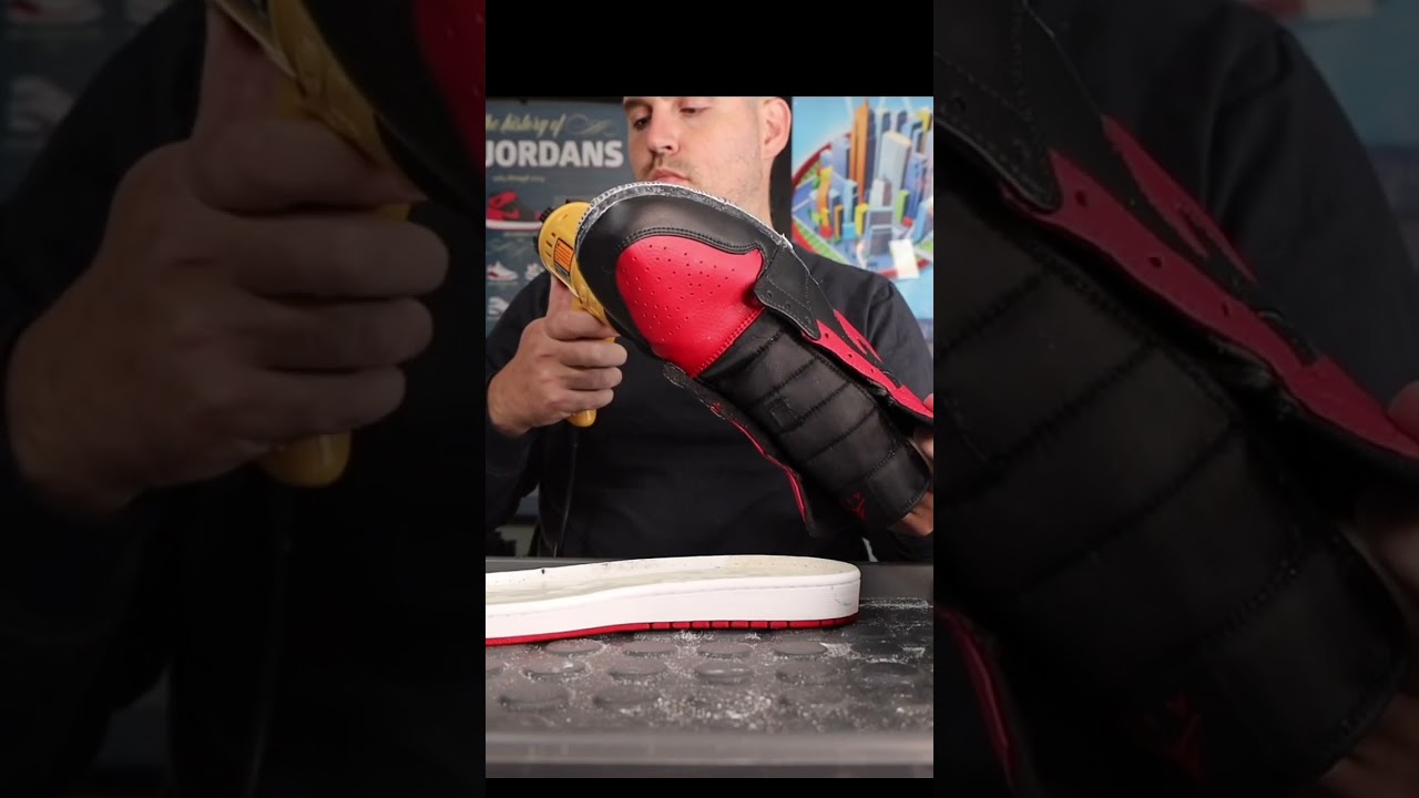 I Made Custom Zoom Air Jordan 1&rsquo;s #shorts