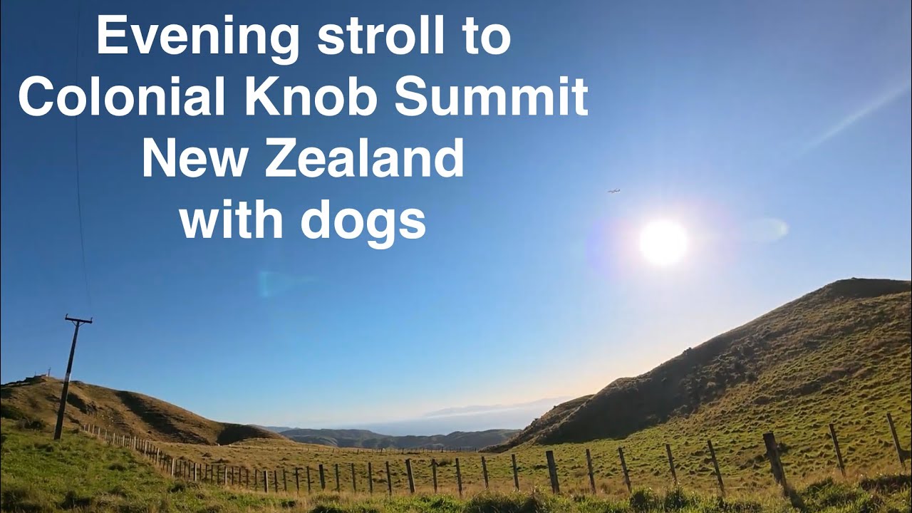 Colonial Knob evening hike (New Zealand) - beautiful views across Cook Strait