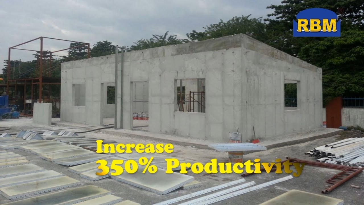 Latest concrete  house in 2 days!