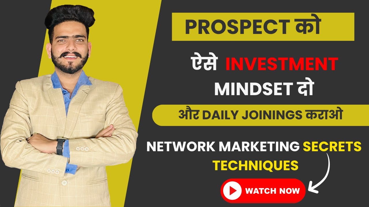 How to Give Your Prospect an Investment Mindset | 2cc | #networkmarketing #foreverlivingproducts
