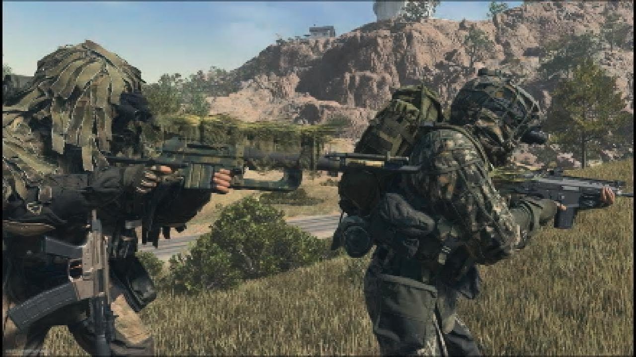 Modern Warfare 2 Sneaky Ghillie suit Stealth kills MW2
