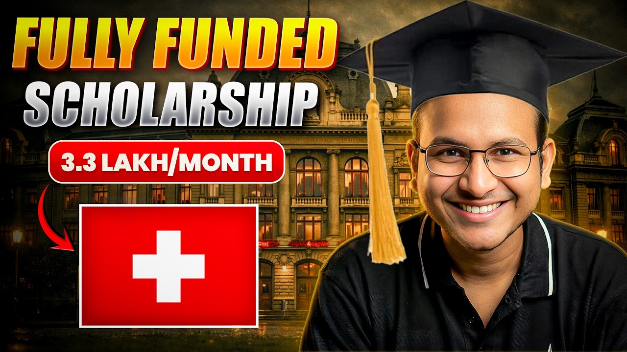 How to Get ₹40 Lakh/Year Swiss Government Scholarship 2026