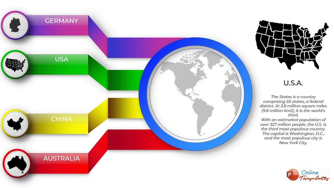 Teaser Animated World 🌐 spinning Template 🔥Free Download🔥