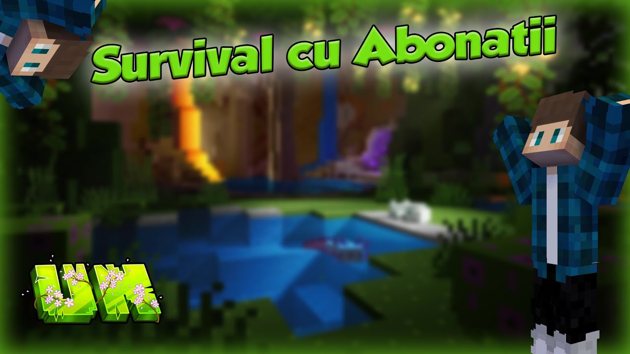 🔴LIVE MINECRAFT ROMANIA CU ABONATII PE UNIQUENETWORK