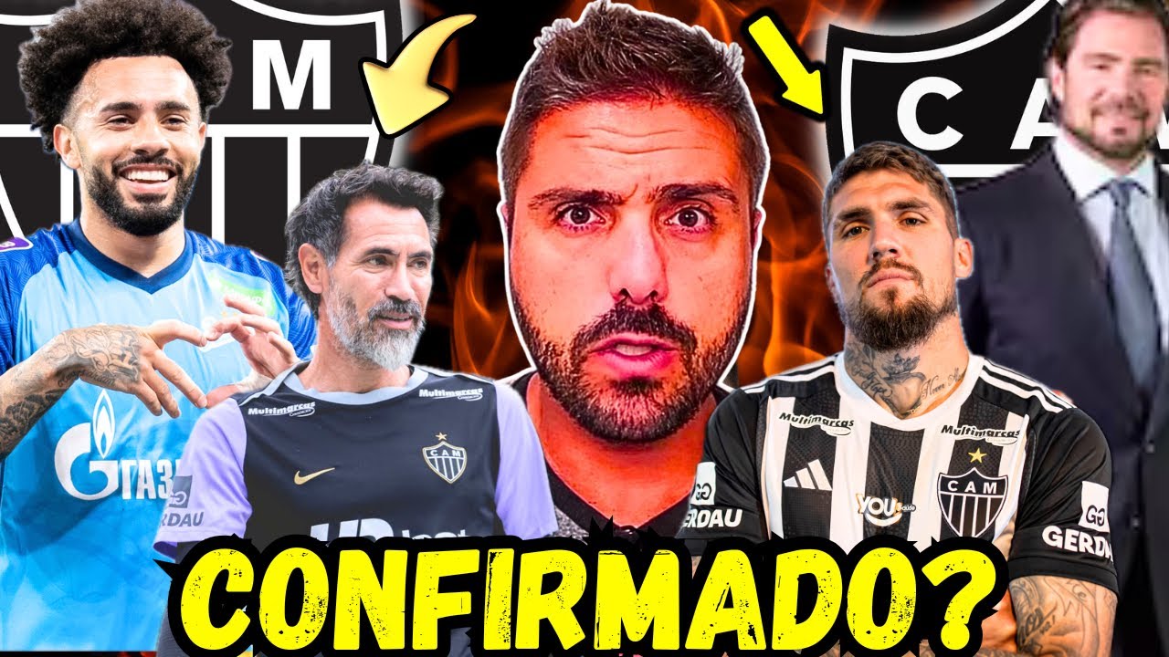 🚨NICOLA TRAS NOVIDADES DO ATLÉTICO NESTA NOITE | CLAUDINHO SERIA UMA BOA? | NOTÍCIAS DO GALO