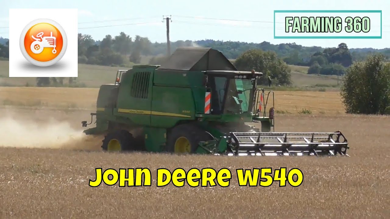Harvest 2019 | John Deere W540 combine in action