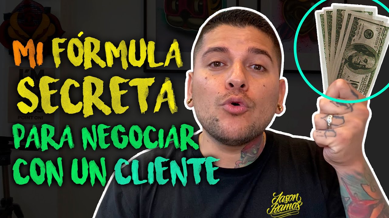 CÓMO Negociar el precio de un Tatuaje con un Cliente // Mi Fórmula SECRETA para Negociar 