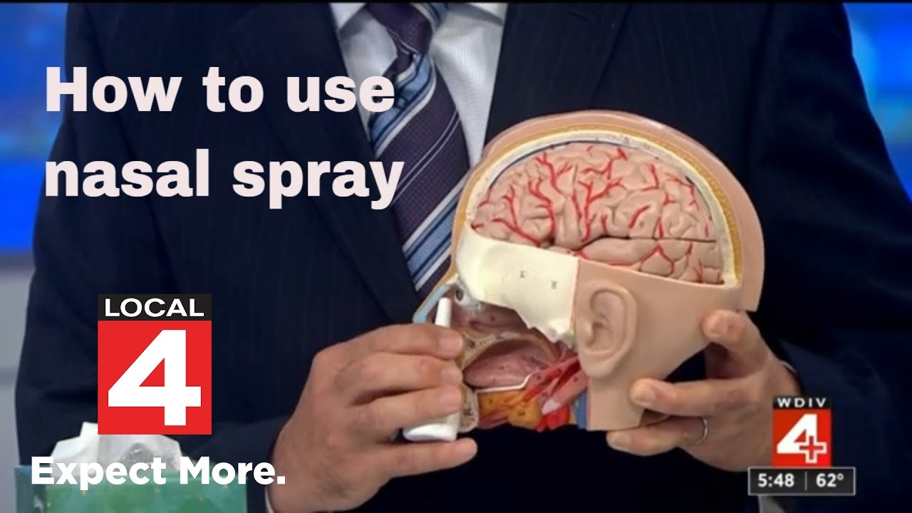 How to CORRECTLY use nasal spray for allergies, sinus congestion